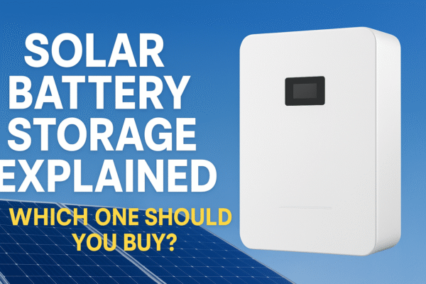 Solar Battery Storage